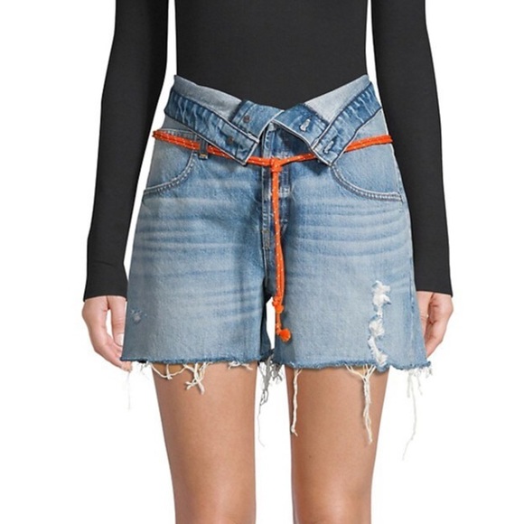 NWT HUDSON Sloane Denim Short - Picture 4 of 7